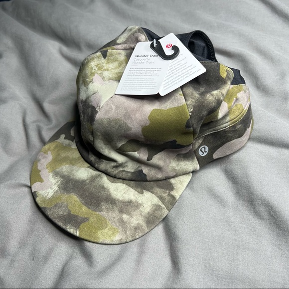 lululemon athletica Accessories - Lululemon Wunder Train Hat NWT Size XS/S *Brand New Never Worn* Green Camo